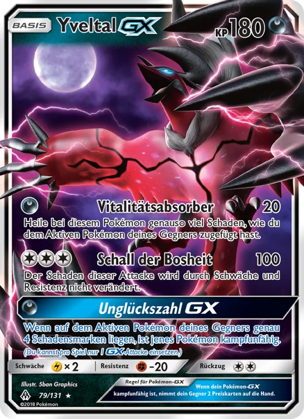 Yveltal GX – Grauen Der Lichtfinsternis 79
