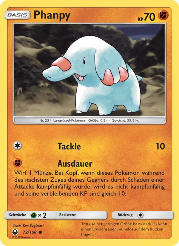 Phanpy – Sturm Am Firmament 72