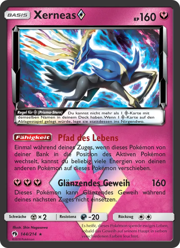 Xerneas ◇ – Echo des Donners 144
