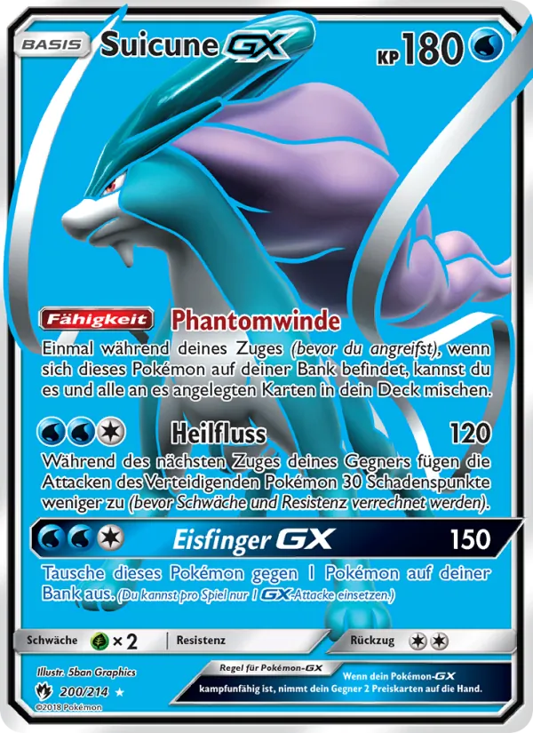 Suicune GX – Echo des Donners 200