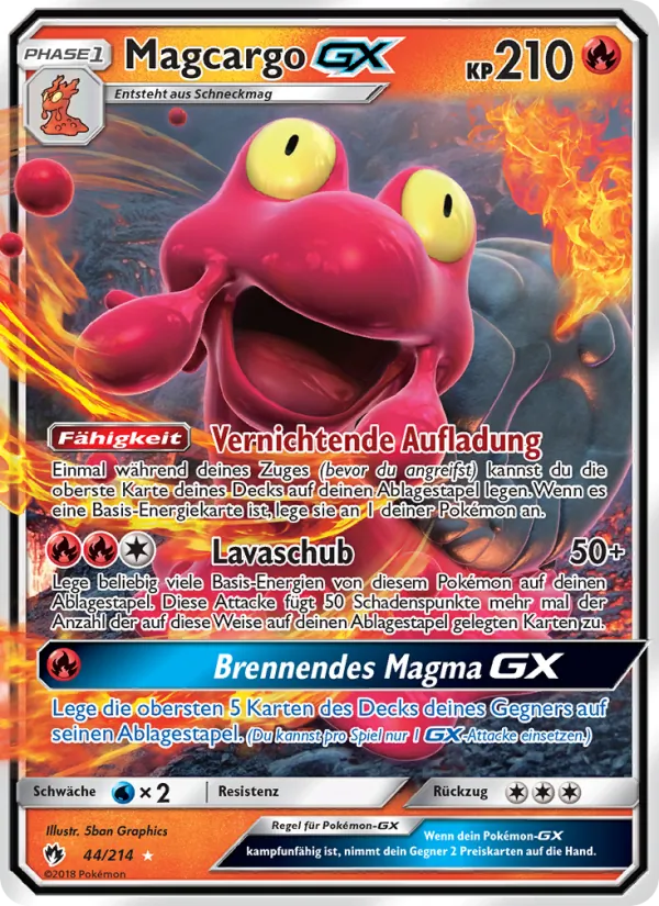 Magcargo GX – Echo des Donners 44