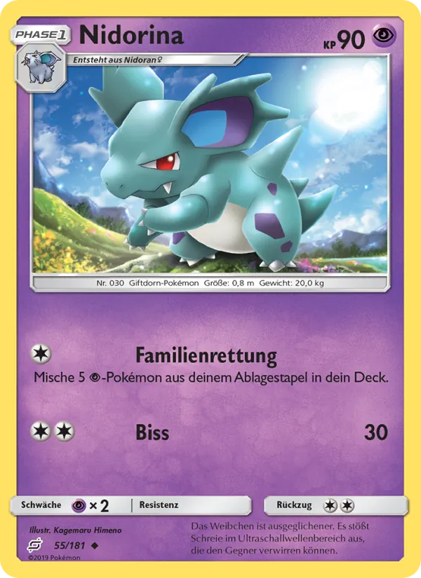 Nidorina – Teams Sind Trumpf 55