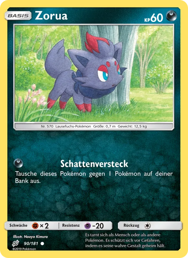 Zorua – Teams Sind Trumpf 90