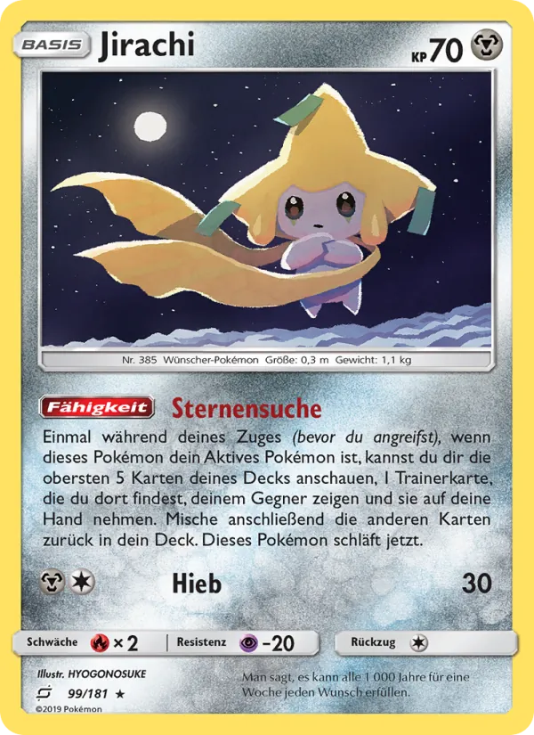 Jirachi – Teams Sind Trumpf 99