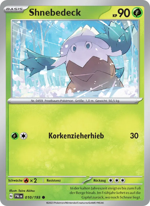 Shnebedeck – Entwicklungen in Paldea 10
