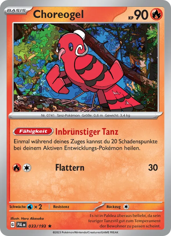 Choreogel – Entwicklungen in Paldea 33