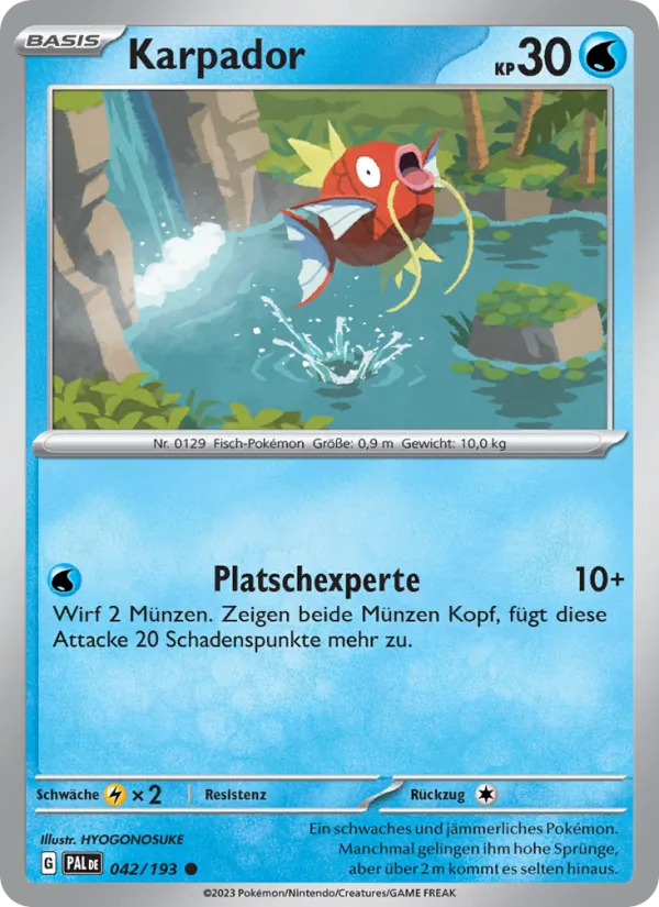 Karpador – Entwicklungen in Paldea 42