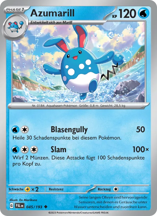 Azumarill – Entwicklungen in Paldea 45