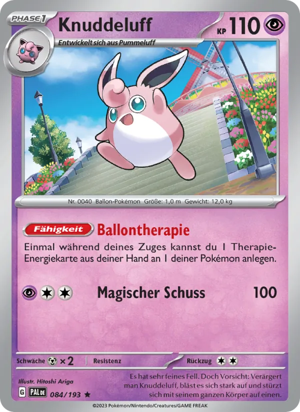 Knuddeluff – Entwicklungen in Paldea 84