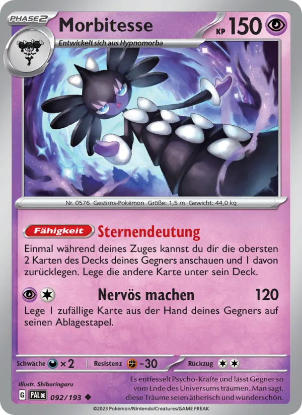 Morbitesse – Entwicklungen in Paldea 92