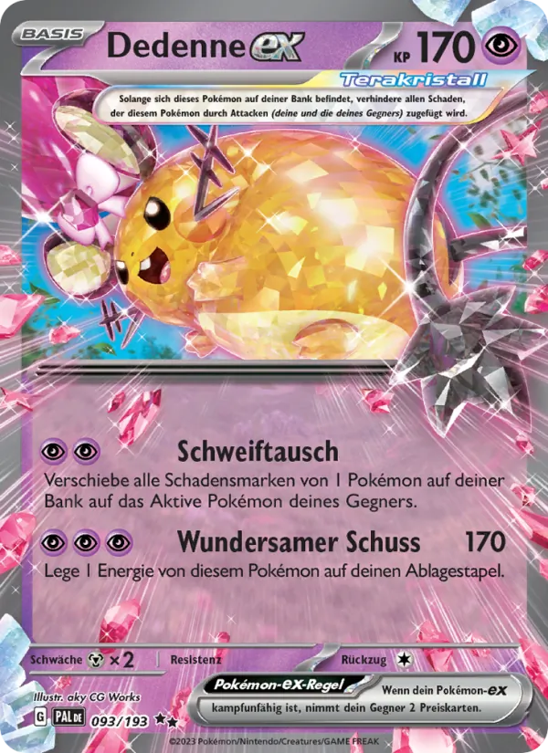 Dedenne-ex – Entwicklungen in Paldea 93