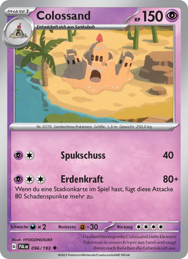 Colossand – Entwicklungen in Paldea 96