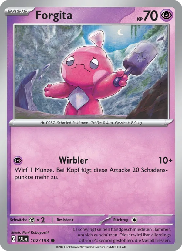 Forgita – Entwicklungen in Paldea 102