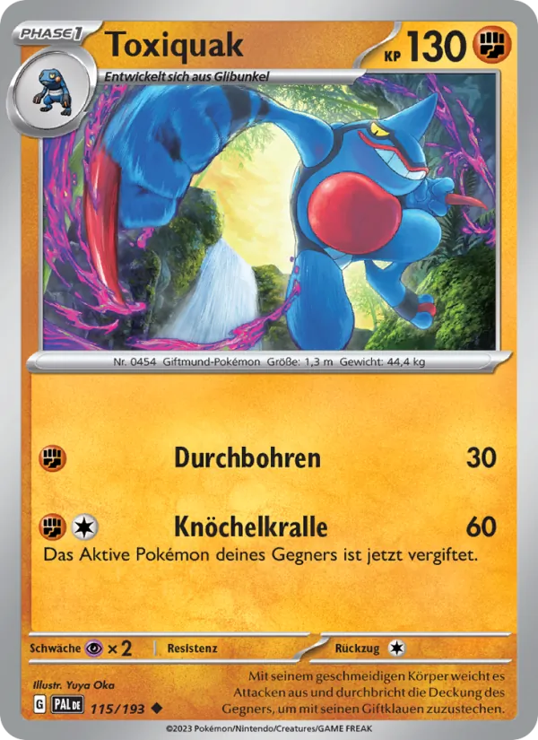 Toxiquak – Entwicklungen in Paldea 115