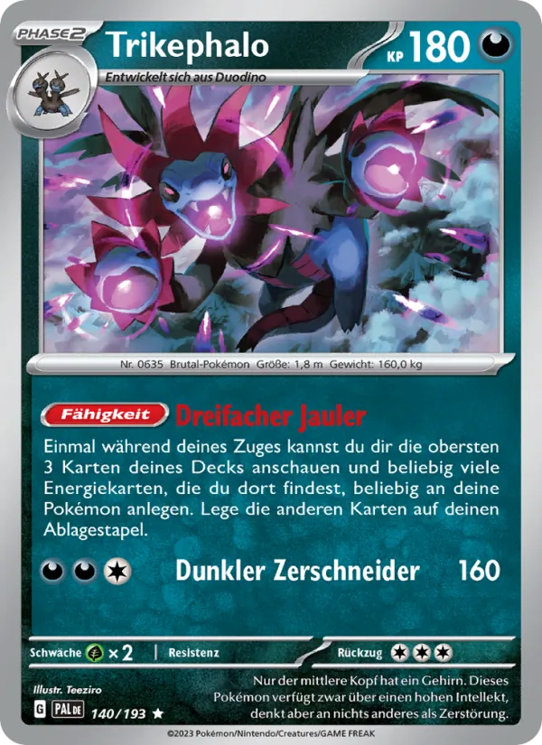 Trikephalo – Entwicklungen in Paldea 140