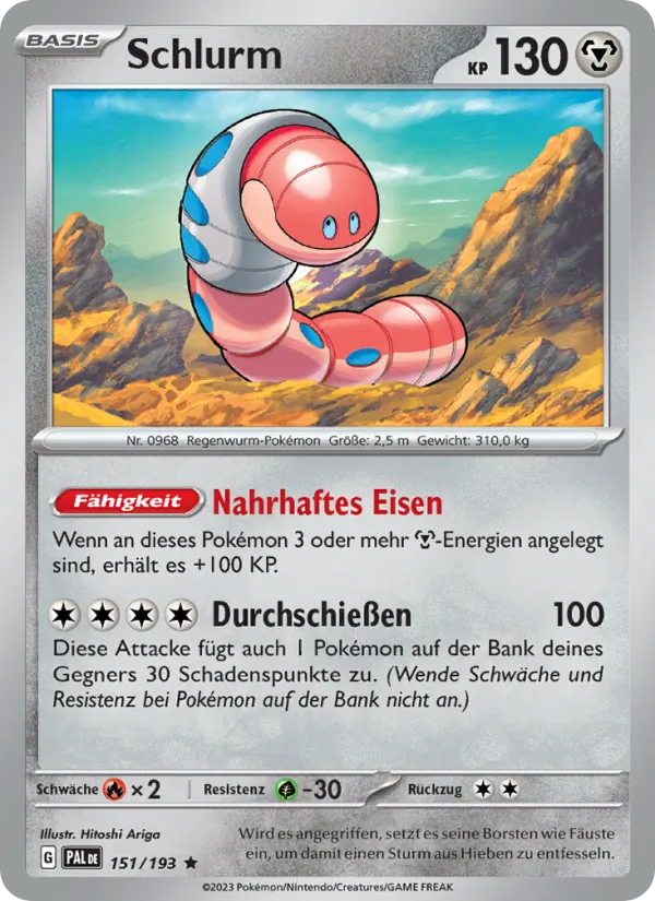 Schlurm – Entwicklungen in Paldea 151