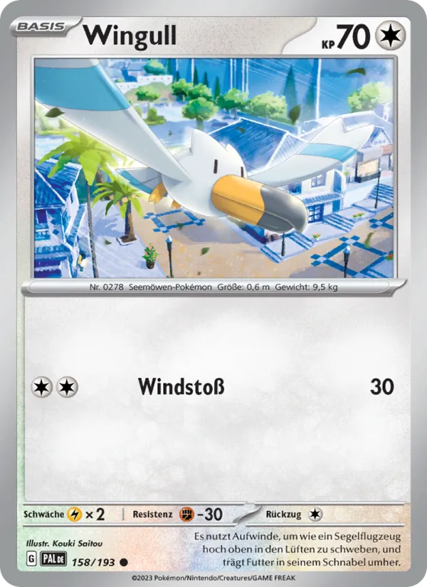 Wingull – Entwicklungen in Paldea 158