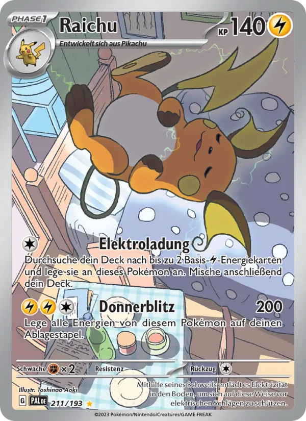 Raichu – Entwicklungen in Paldea 211