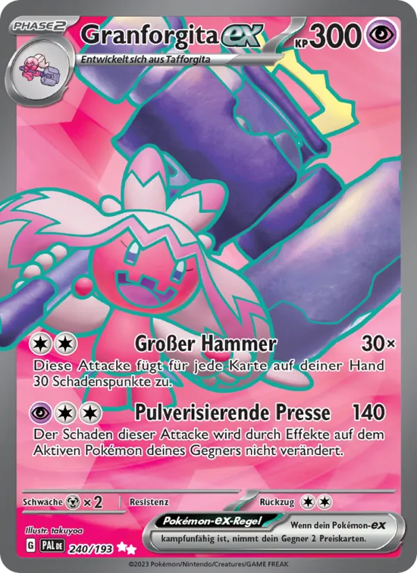 Granforgita-ex – Entwicklungen in Paldea 240