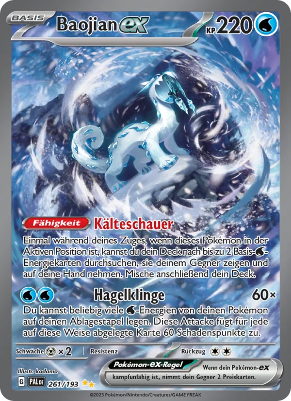 Baojian-ex – Entwicklungen in Paldea 261