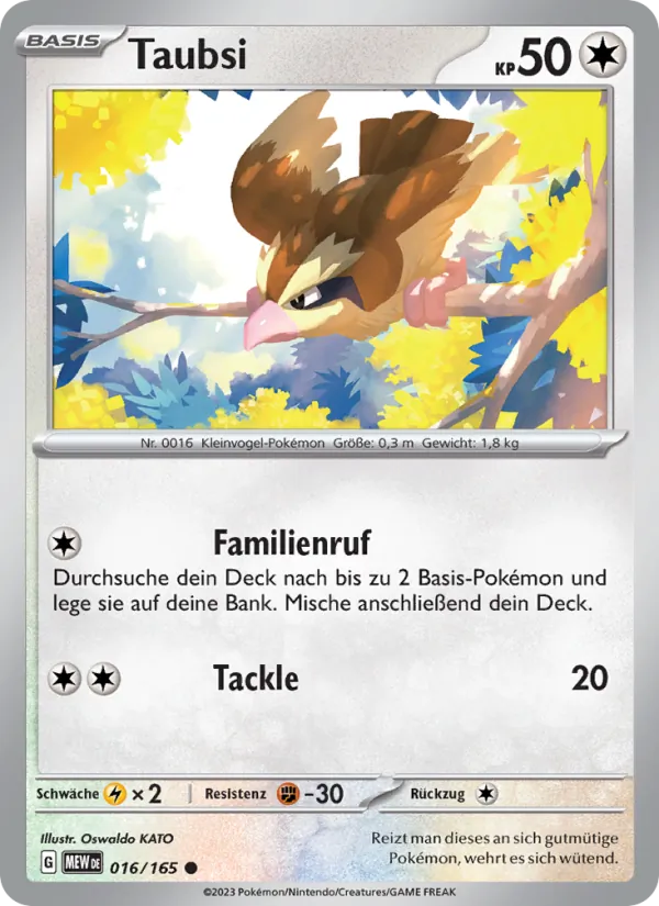 Taubsi – 151 16
