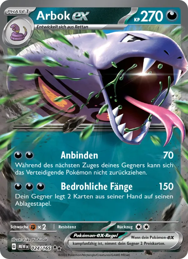 Arbok-ex – 151 24
