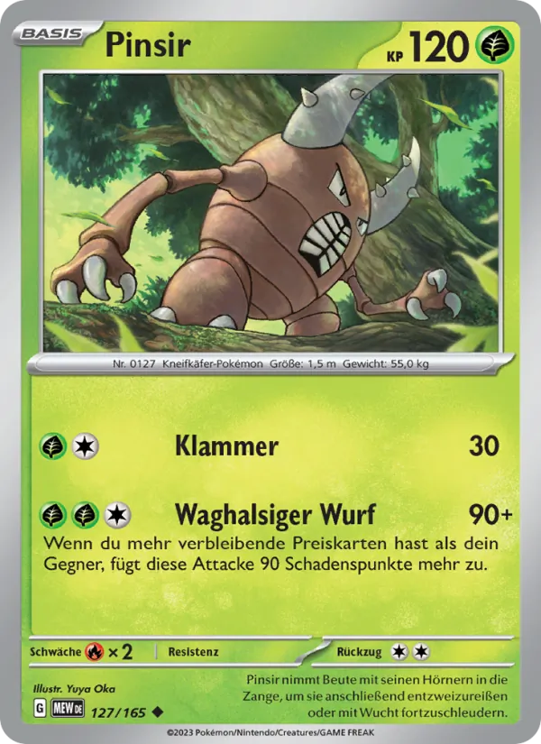 Pinsir – 151 127