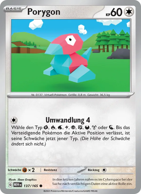 Porygon – 151 137