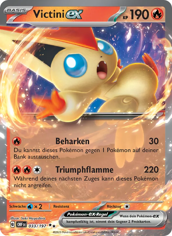 Victini-ex – Obsidian Flammen 33