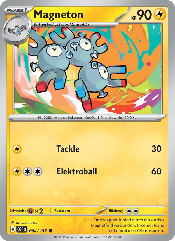 Magneton – Obsidian Flammen 64