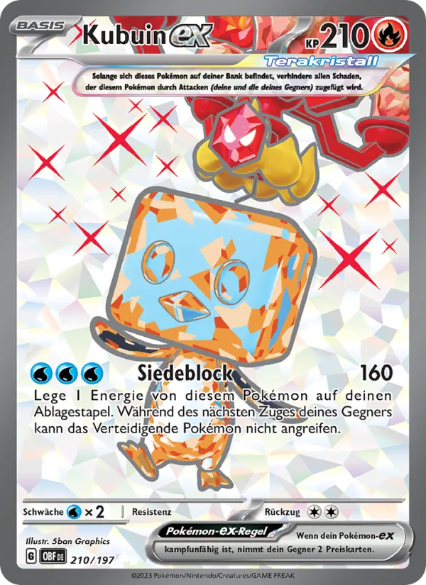 Kubuin-ex – Obsidian Flammen 210