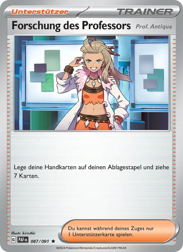 Forschung des Professors – Paldeas Schicksale 87