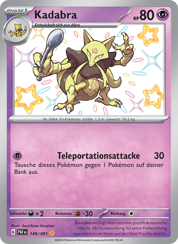 Kadabra – Paldeas Schicksale 149