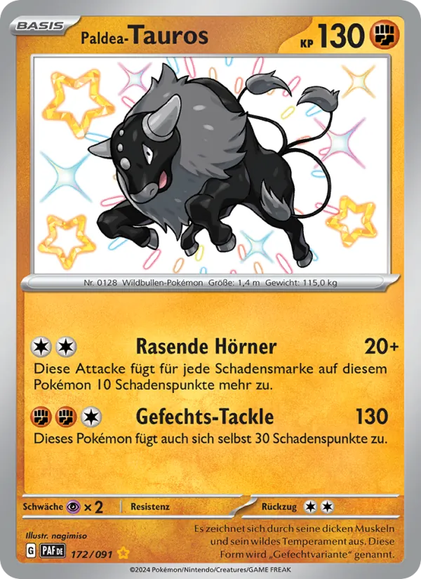 Paldea-Tauros – Paldeas Schicksale 172