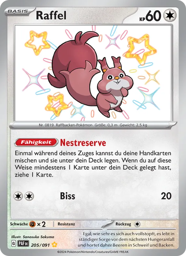 Raffel – Paldeas Schicksale 205