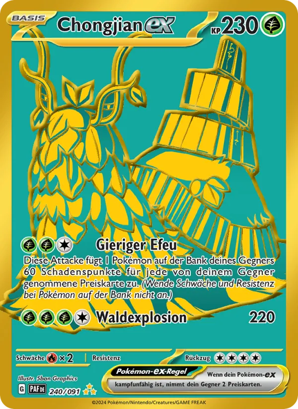 Chongjian-ex – Paldeas Schicksale 240