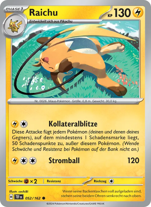 Raichu – Gewalten der Zeit 52