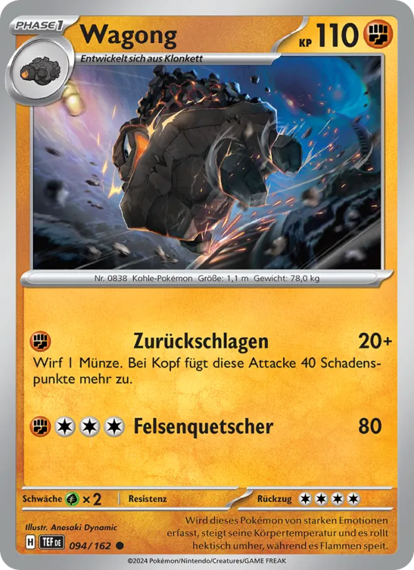 Wagong – Gewalten der Zeit 94