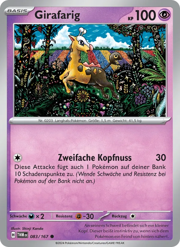 Girafarig – Maskerade im Zwielicht 83