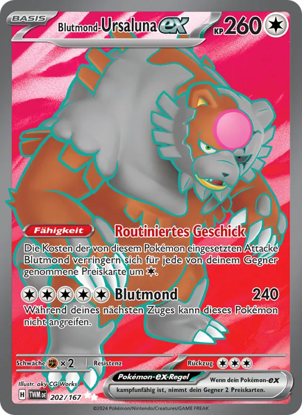 Blutmond-Ursaluna-ex – Maskerade im Zwielicht 202