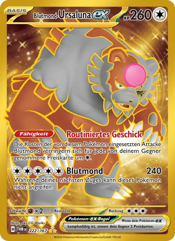 Blutmond-Ursaluna-ex – Maskerade im Zwielicht 222