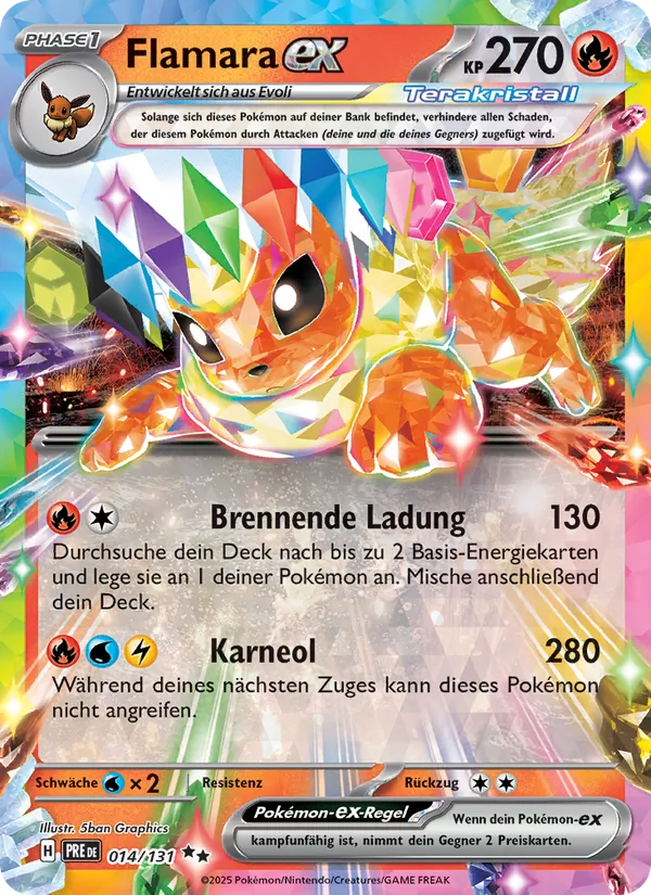 Flamara-ex – Prismatische Entwicklungen 14