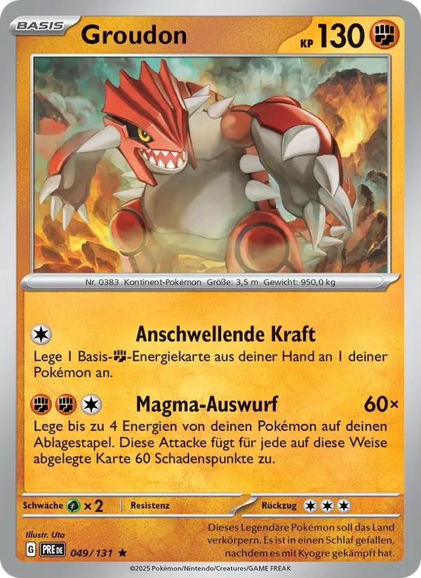 Groudon – Prismatische Entwicklungen 49