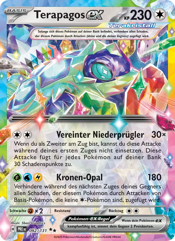 Terapagos-ex – Prismatische Entwicklungen 92