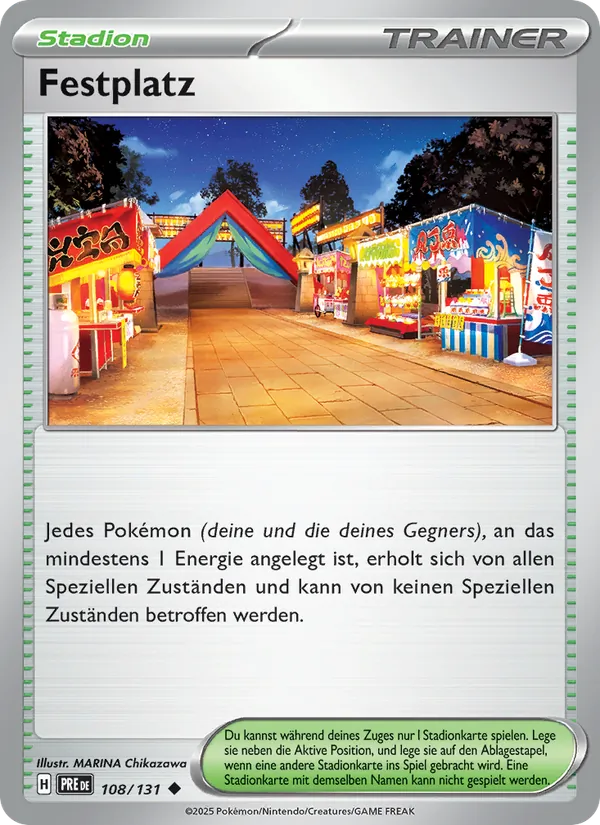 Festplatz – Prismatische Entwicklungen 108