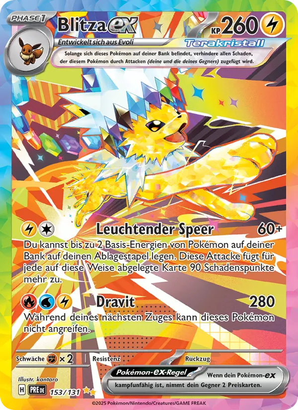 Blitza-ex – Prismatische Entwicklungen 153
