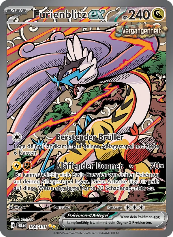 Furienblitz-ex – Prismatische Entwicklungen 166