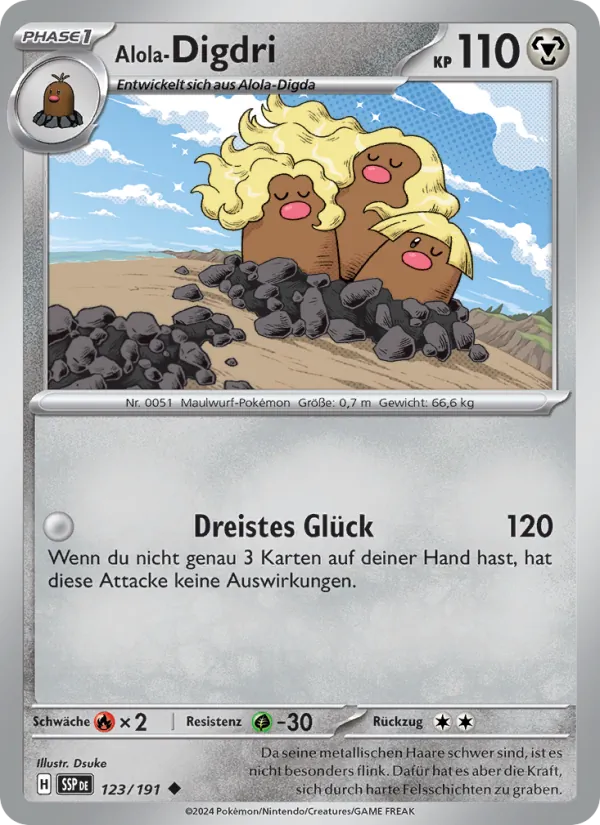 Alola-Digdri – Stürmische Funken 123