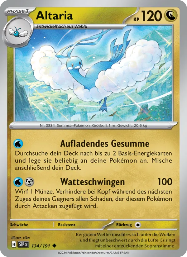 Altaria – Stürmische Funken 134