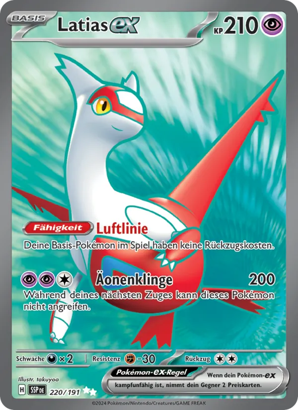 Latias-ex – Stürmische Funken 220